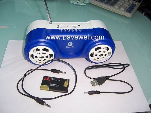 Bluetooth  player speaker with FM radio, USB drive, TF card  