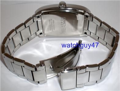 KENNETH COLE REACTION Mens 3 EYE ALL STAINLESS STEEL MULTI FUNCTION 