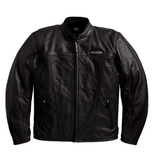 BRAND NEW Harley Davidson Mens FXRG Leather Perfotrated Jacket 