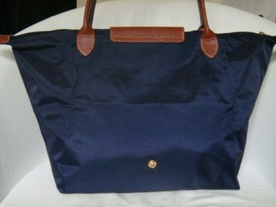 Longchamp NEW Le Pliage Tote Bag Handbag navy LONG Larg  
