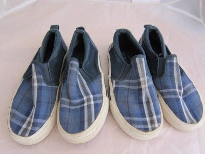 Girls (Y) TCP Childrens Place Shoes Plaid Twins Sz 12  