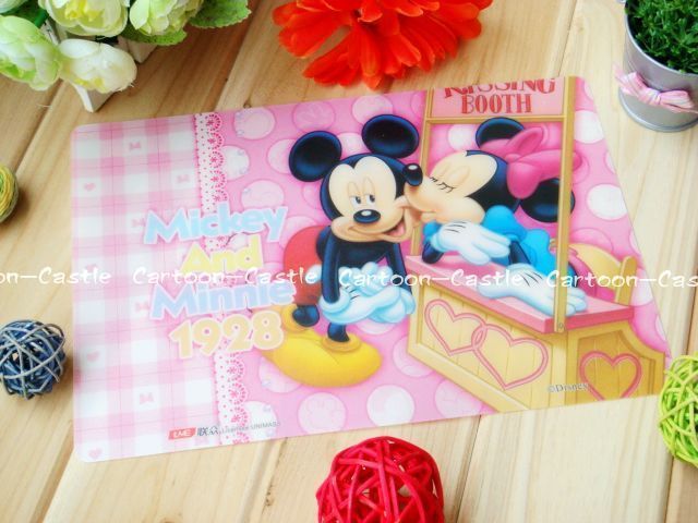 Mickey Mouse Plastic Writing Paper Subplate Stationery  