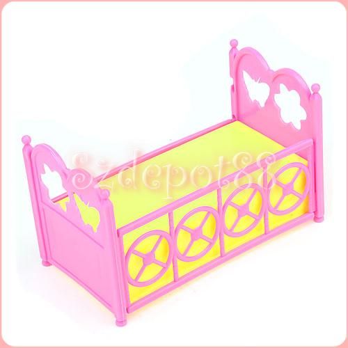 Pink Girls Fairy Mesh Curtain Mosquito Net Bed Canopy  