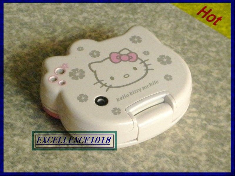 HELLO KITTY FLIP CELL PHONE TOUCH SCREEN MIRROR MOBILE  