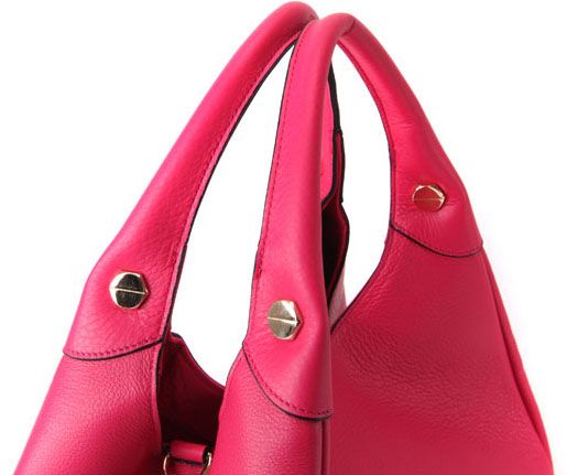 Cute ToteBag Brilliant Colors High Quality Real Leather Shopper Bag 
