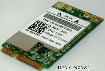 Dell Inspiron 1525 WX781 Laptop Genuine WLAN WIFI Mini Wireless Card 