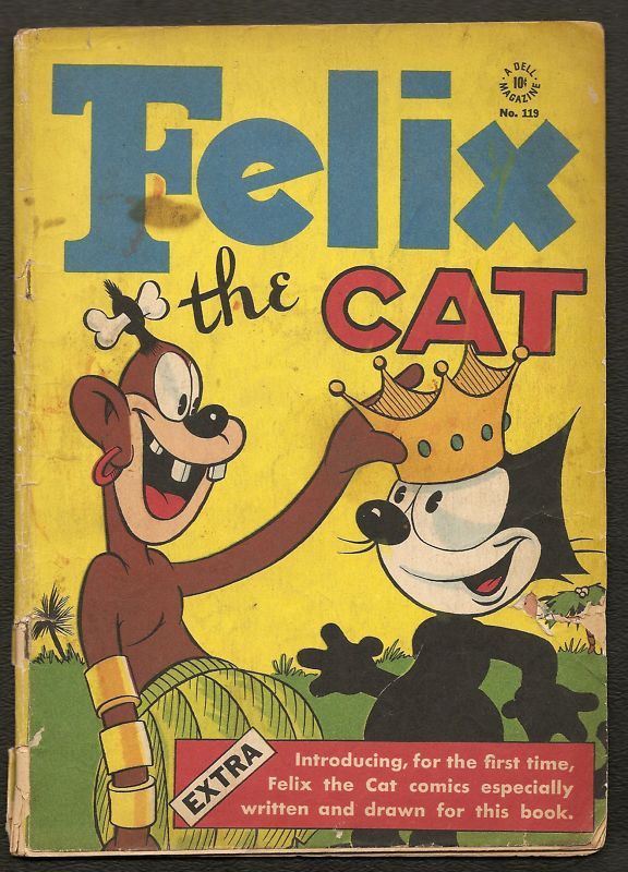 FELIX THE CAT FOUR COLOR 119 NO CENTERFOLD  