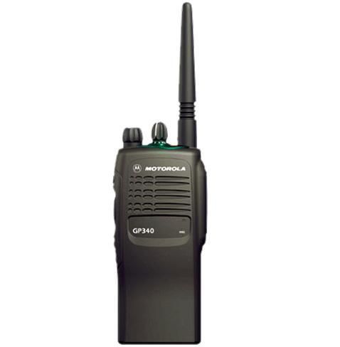Motorola Two Way Radio GP340 VHF 136 174MHz+Accessories  